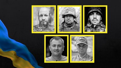 Загиблі бійці з Чернігівщини: Тулаєв, Куліш, Рубей, Горянський, Туренок