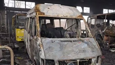 Херсон, обстріл, пожежа