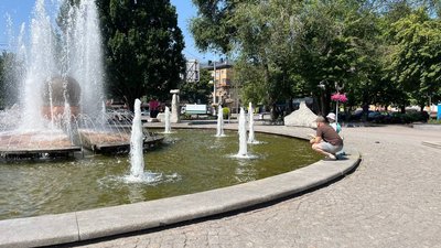 Фонтан у Запоріжжі