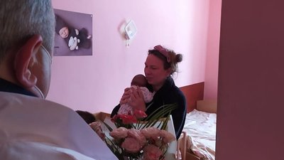 У Чернівцях народився маленький хлопчик з Києва У Чернівцях народився маленький хлопчик з Києва