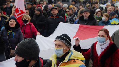 З урочистою ходою та піднятими Прапорами. В Одесі відзначили День єднання З урочистою ходою та піднятими Прапорами. В Одесі відзначили День єднання