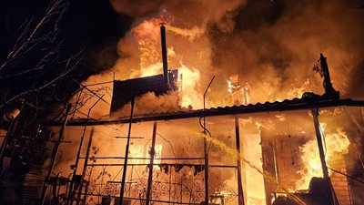Пожежа у Запорізькому районі