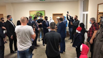 У Чернігові перебуває голова Верховної Ради