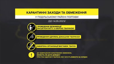 У Полтаві через виявлений випадок сказу працюватимуть стаціонарні пункти щеплення тварин