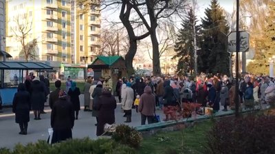 Трьох священників оштрафували через скупчення вірян у храмах у Вербну неділю Трьох священників оштрафували через скупчення вірян у храмах у Вербну неділю