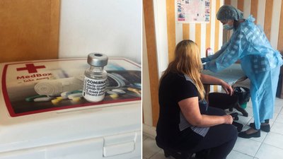 36 працівників ринку вакцинувалися від COVID-19 в Ужгороді 36 працівників ринку вакцинувалися від COVID-19 в Ужгороді