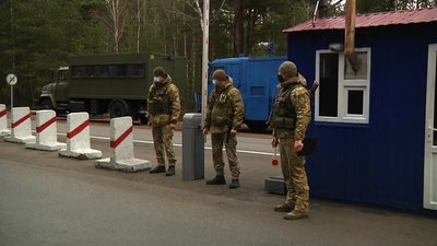 На Житомирщині охорону кордону з Білоруссю посилили резервістами Нацгвардії, поліції та ЗСУ На Житомирщині охорону кордону з Білоруссю посилили резервістами Нацгвардії, поліції та ЗСУ