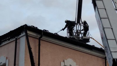 У Житомирі горіла офісна будівля релігійної організації У Житомирі горіла офісна будівля релігійної організації