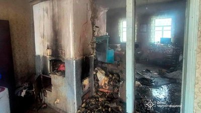 У пожежах на Чернігівщині чадним газом отруїлися троє людей