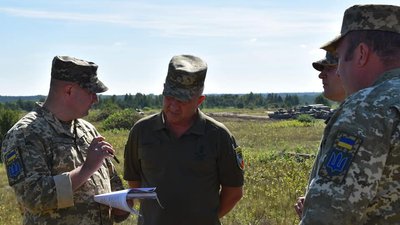 На Рівненському полігоні змагаються танкісти На Рівненському полігоні змагаються танкісти