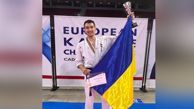 Волинський каратист здобув срібло на чемпіонаті Європи