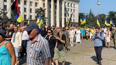 В Одесі розпочався Марш захисників України В Одесі розпочався Марш захисників України