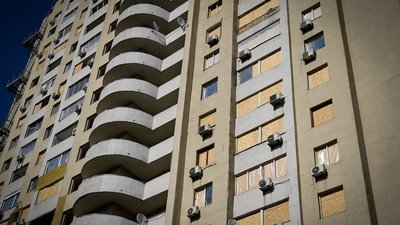 У Шевченківському районі Києва продовжується ліквідація наслідків атаки РФ 23 червня