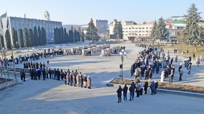 вшанування, річниця повномасштабного вторгнення, чортків, тернопільщина, 2025