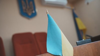 Судова зала у Шевченківському районному суді Харкова