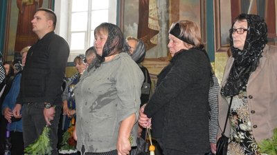 Прощання з Миколою Черновим у селі Полонка, 22 серпня 2025 рік