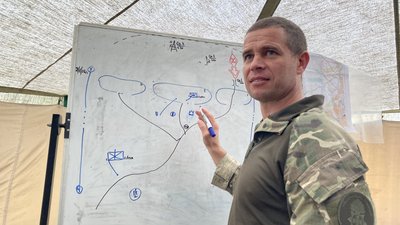 "Від рішень командира залежить життя". Як взводні Нацгвардії тренуються на Харківщині "Від рішень командира залежить життя". Як взводні Нацгвардії тренуються на Харківщині