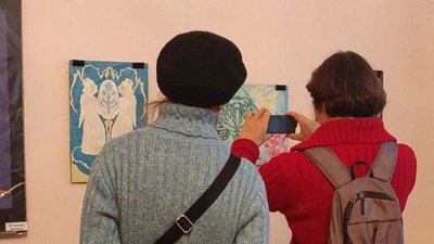 Виставка, музей, витинанки, янголи, Галина Ямчинська Виставка, музей, витинанки, янголи, Галина Ямчинська