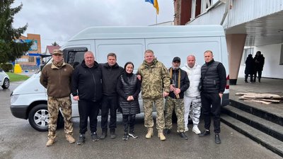 Понад 10 тонн допомоги доправили з Білгорода-Дністровського на Одещині до Київської області