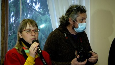 У Житомирі напередодні посилення карантинних заходів презентували виставку "Місто проти карантину" У Житомирі напередодні посилення карантинних заходів презентували виставку "Місто проти карантину"