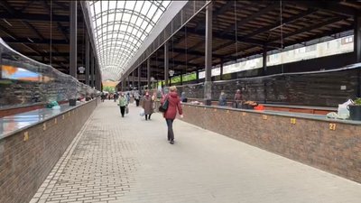 Центральний ринок Сум відкрився після карантину (прямий ефір)