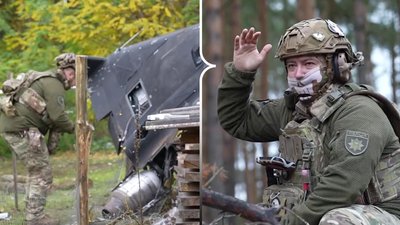 Знешкодили бойову частину російського реактивного БпЛА на Рівненщині