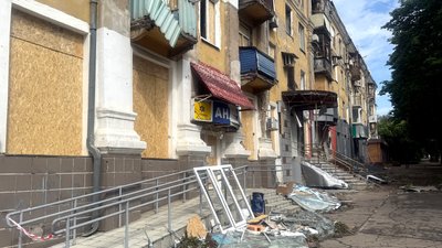 Руйнування у Краматорську після російського удару, червень 2026 рік