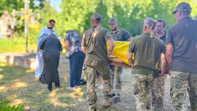 Роман Осадчук, похорон, ЗСУ, Тернопільщина
