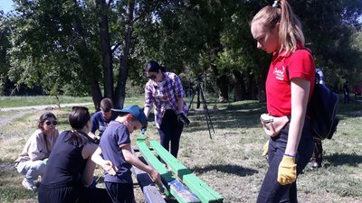 Переселенці влаштували прибирання Ковалівського пляжу в Кропивницькому Переселенці влаштували прибирання Ковалівського пляжу в Кропивницькому