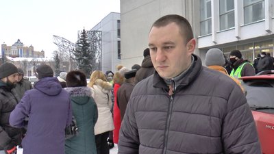 Учасник акції Едуард Артамонов Учасник акції Едуард Артамонов