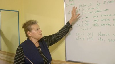 Викладачка італійської Лія Березюк жила в Італії та спілкувалася з носіями мови