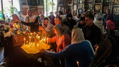 У Кропивницькому освячують великодні кошики
