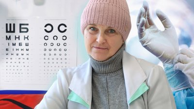 Медсестра Ірина Льовкіна