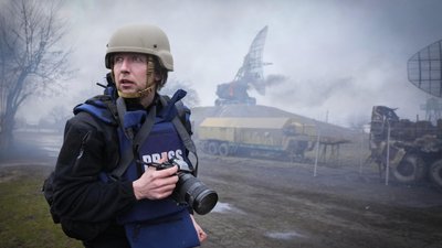 Євген Малолєтка в блокадному Маріуполі