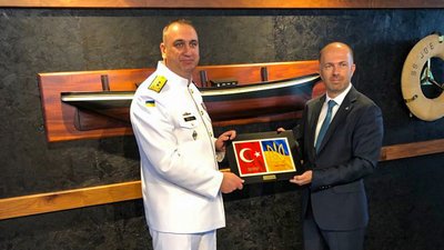 У Туреччині відбулась закладка корвету для ВМС України