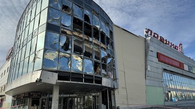 ТРЦ "Лавина" через атаку РФ, Суми, 17 травня 2026 року