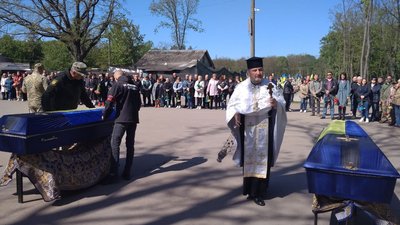 Загинули під Бахмутом. У Кропивницькому попрощалися з двома військовими