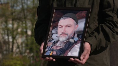 Прощання з Василем Кректуном у Рівному