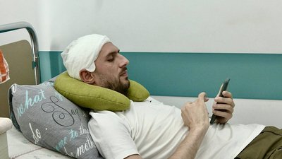 Чоловік у лікарні Чоловік у лікарні