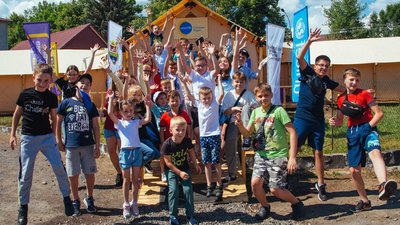 "Спільно кемп": на Закарпатті відкрили літній простір для дітей та молоді