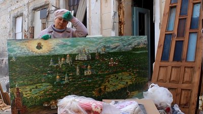 Охтирський музей перевозить свою експозицію після російського бомбардування