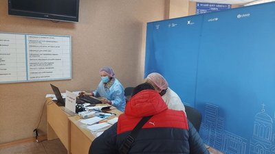 У Харківському центрі зайнятості почали щепити від COVID-19