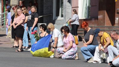 В Умані провели в останню путь захисника Олега Клімука