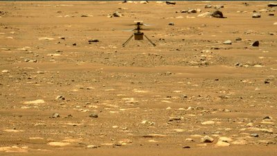 Гелікоптер NASA встановив рекорд під час третього польоту на Марсі