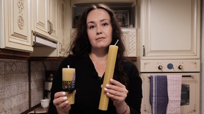 Робить свічки та косметику з бджолиного воску. Ірина Скицько. СУСПІЛЬНЕ | ЛЮДИ