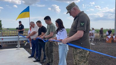 На Миколаївщині відкрили відбудований міст На Миколаївщині відкрили відбудований міст