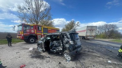 ДТП на автодорозі Київ — Переяслав поблизу села Мирне