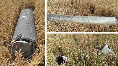 Поліція знайшла російську ракету, збиту на межі Кіровоградської та Миколаївської областей Поліція знайшла російську ракету, збиту на межі Кіровоградської та Миколаївської областей