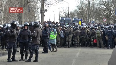 5 людей підозрюють в організації протестів у Нових Санжарах 5 людей підозрюють в організації протестів у Нових Санжарах