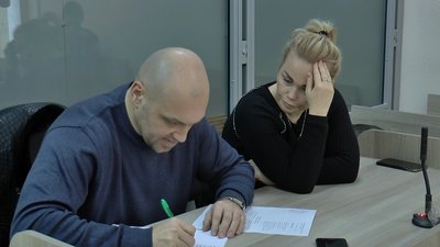 Наталія Саєнко та її адвокат Олег Губа Наталія Саєнко та її адвокат Олег Губа